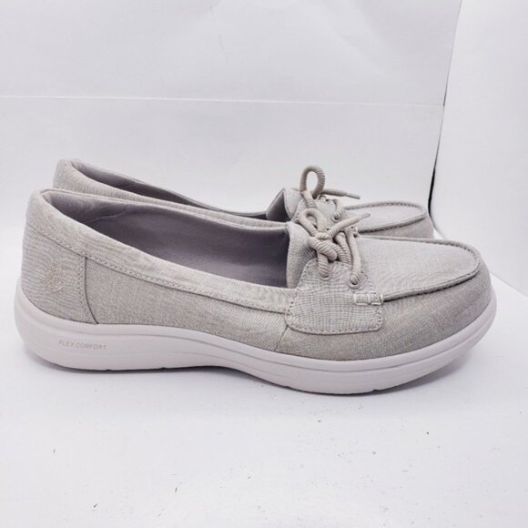 Skechers Taupe On The Go Flex Radiant Riviera Slip On Loafers Women's Size 11 - Picture 2 of 12